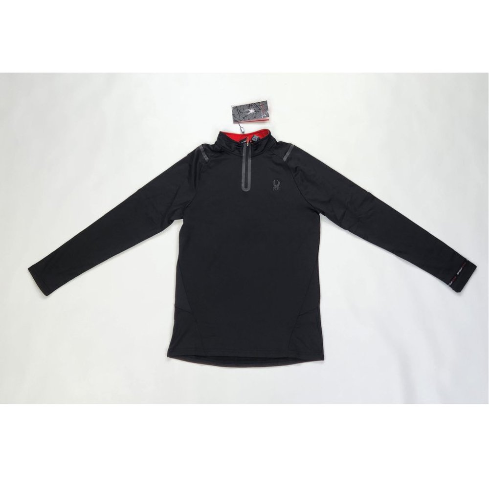Spyder Active Long Sleeve Shirt Mens Medium Black MSRP $88